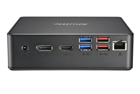 EAN 0887993005904 - Shuttle NC40U PC/estación de trabajo barebone 0.84L sized PC Negro 7305 Intel® SoC 1,1 GHz imagen 8