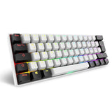 Sharkoon Skiller Sgk50 S4 Gen2, Teclado De Juegos White, De-Layout, Gateron Yellow 4044951041886