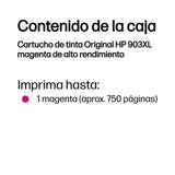 Hp Ink Magenta 750 P. No.903xl Aprox. 750 Pages 8.5 Ml