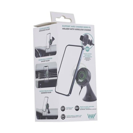 EAN 3303170114353 - T'nB WCHCAR10W soporte Soporte activo para teléfono móvil Teléfono móvil/smartphone Negro imagen 12