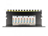 Delock 66870 Panel De Parcheo 0.5u, Patch Panel Negro, Negro, Metal, 0.5u, 254 Mm, 100 Mm, 22 Mm