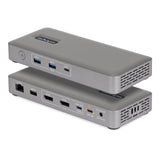 EAN 0065030921930 - StarTech.com 208UE-USB4-DOCK base para portátil y replicador de puertos Alámbrico Gris imagen 15