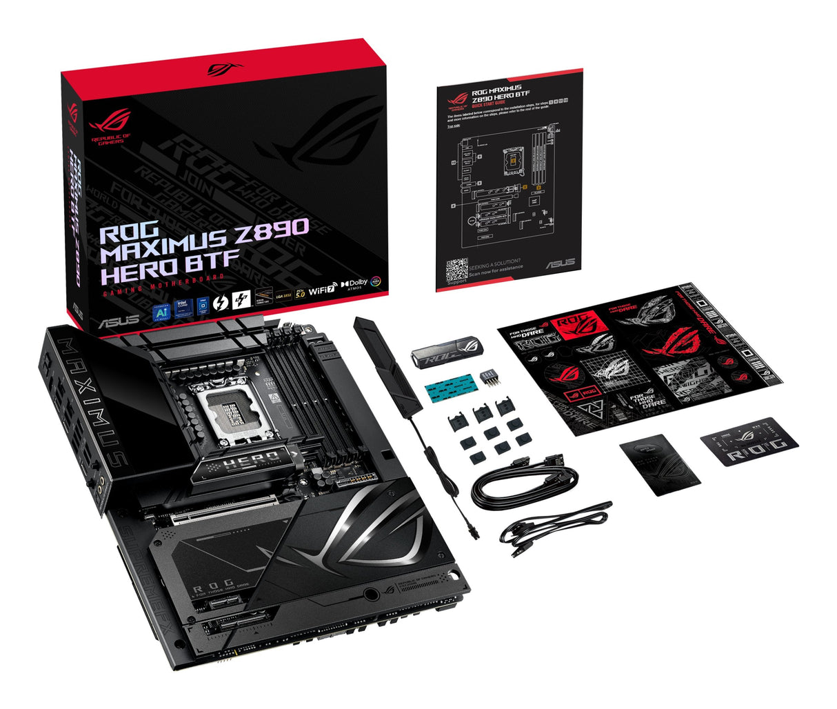 Placa Base Asus Rog Maximus Z890 Hero Btf