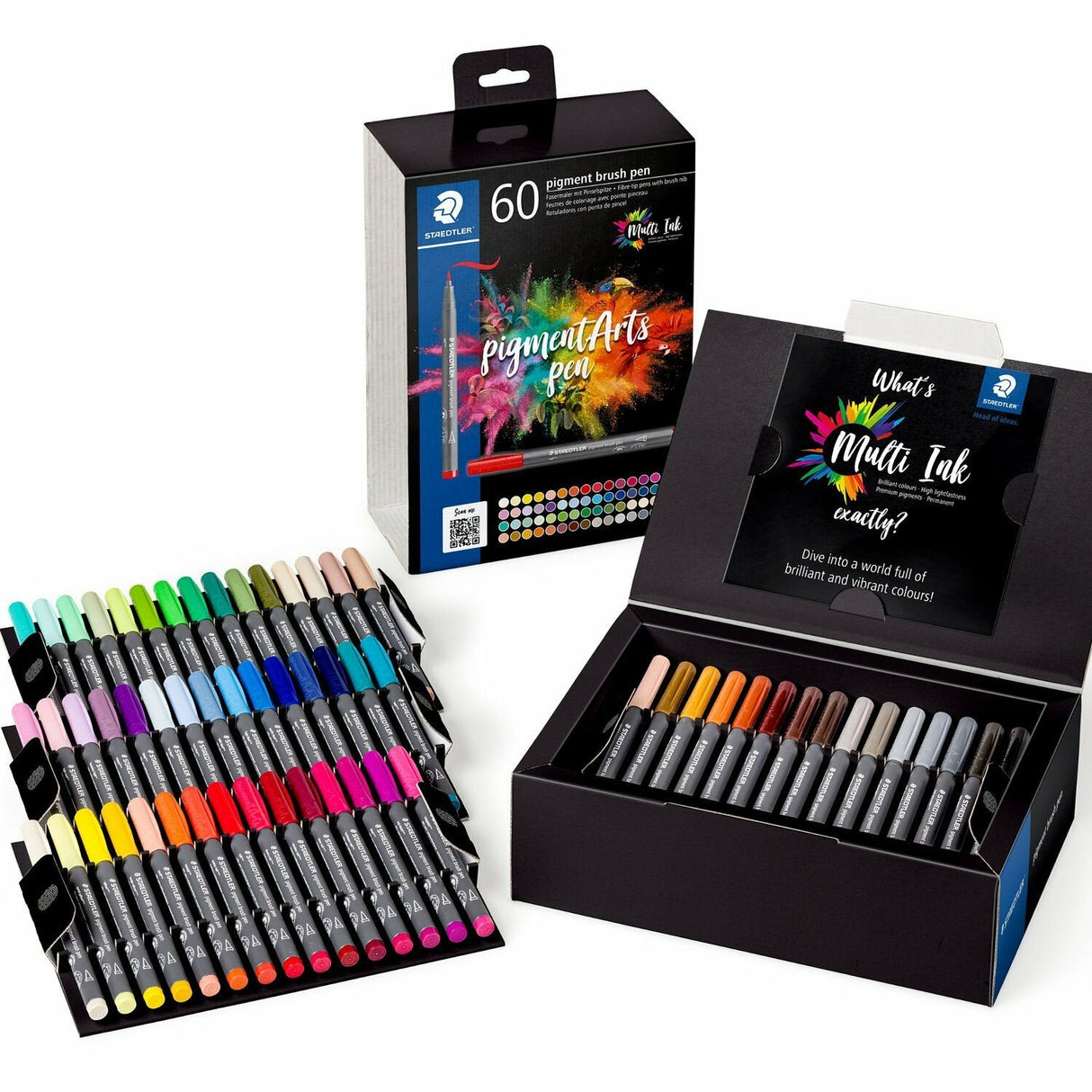 EAN 4007817141922 - Staedtler Pigment Arts Pen rotulador Multicolor 60 pieza(s) imagen 2