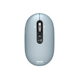 Port Connect Wireless & Bluetooth Rechargeable Pure Mac Mouse, Storm