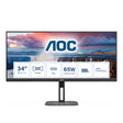 EAN 4038986110617 - AOC V5 U34V5C/BK pantalla para PC 86,4 cm (34") 3440 x 1440 Pixeles UltraWide Quad HD LCD Negro imagen 1