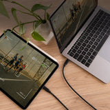 Cable Usb 2.0 3a Tipo Usb-C/M-Usb-C/M, Negro 1.5 M