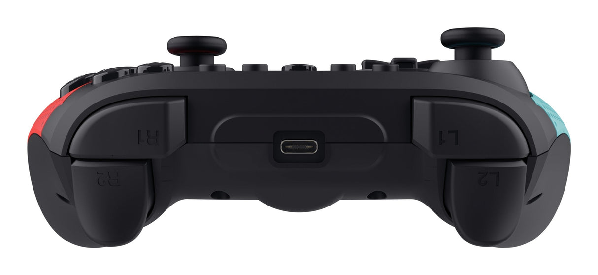 Gamepad Trust Gxt1246b Muta Inalambrico Recedptor Usb-Bt-Cable Usb-Vibracion-Multiplataforma Blu-Red