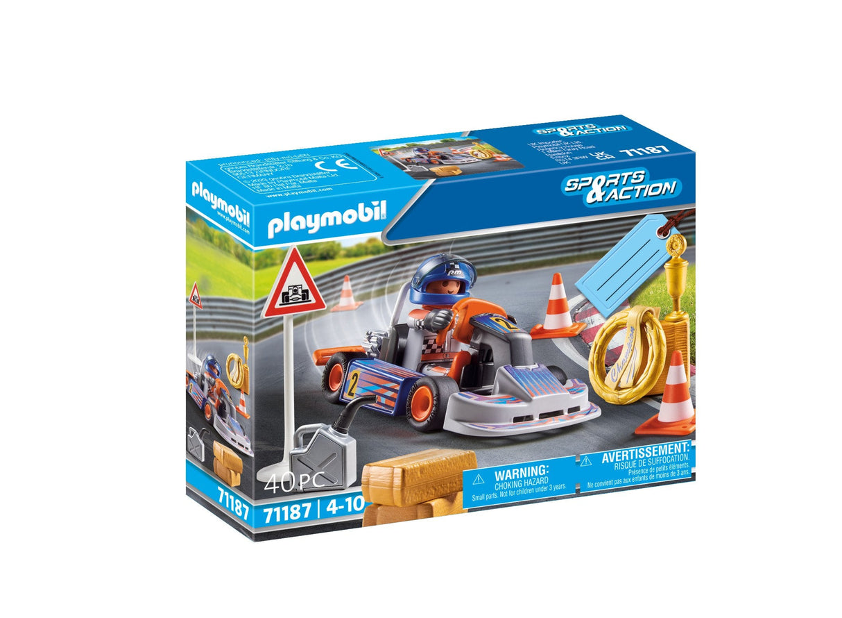 Playmobil 71187 Sports & Action Kart De Carreras