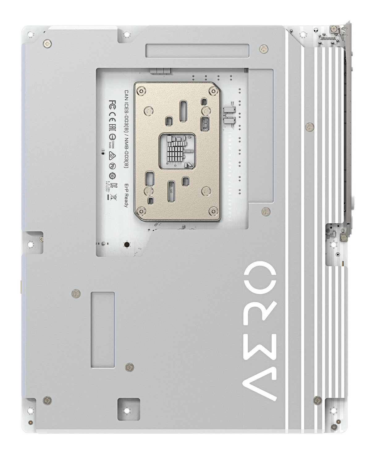 Placa Base Gigabyte X870e Aero X3d Wood Plateado
