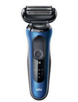 Máquinilla Braun Series 6 61-B4500cs De Afeitar De Láminas Recortadora Negro, Azul