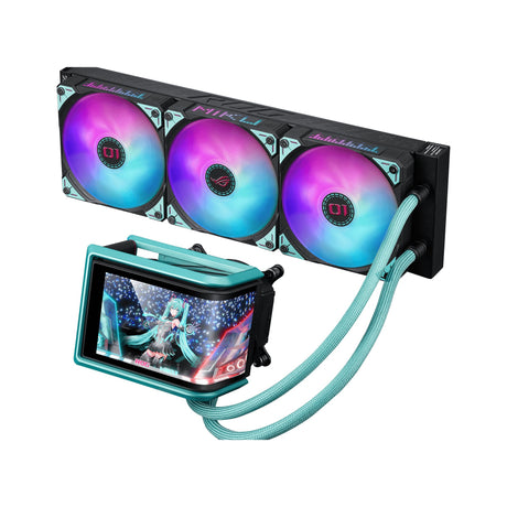 EAN 4711636215343 - ASUS ROG RYUO IV 360 ARGB Hatsune Miku Edition Procesador Sistema de refrigeración líquida todo en uno 12 imagen 7