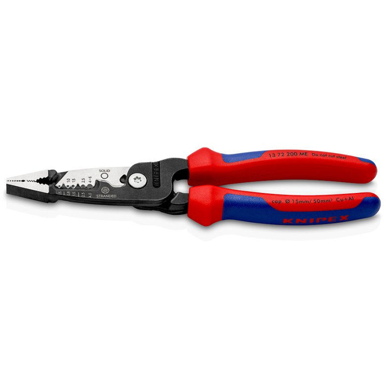 EAN 4003773088936 - Knipex 13 72 200 ME pelacable Negro, Azul, Rojo, Acero inoxidable imagen 1