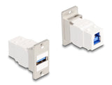 Panel Mount Usb 5 Gbps Typ-A Buchse Zu Usb Typ-B Buchse Konisch