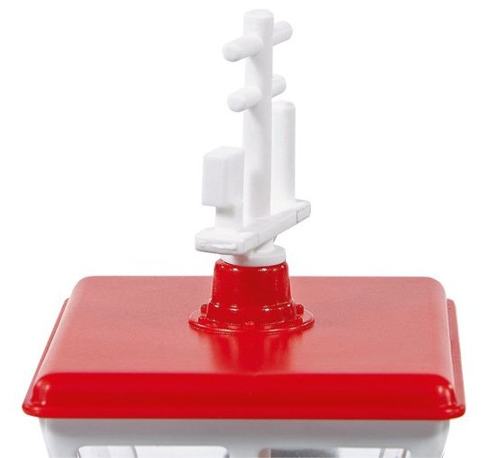 Barco De Trabajo De Bomberos Siku Super, Vehículo De Juguete