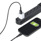 Cable Cargador Usb-A A Usb-C De 1m - Usb-A A Usb Tipo C M/M - Negro