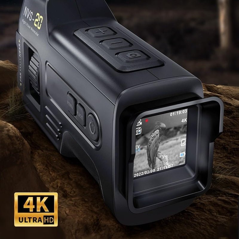 Fnirsi Nvs-20 4k Con Visión Nocturna - Videocámara Digital