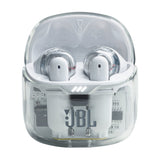 Auriculares  Jbl Tune Flex Ghost Edition Blanco  Bluetooth