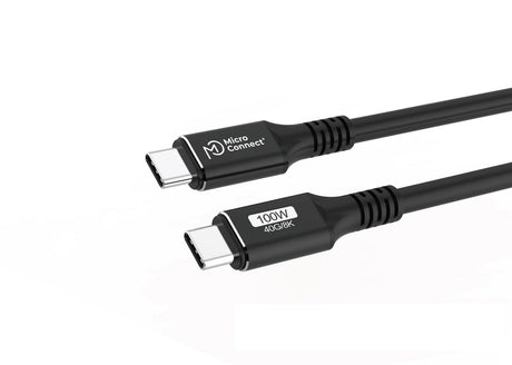EAN 5715328135574 - Microconnect USB4CC015 cable USB USB4 Gen 3x2 0,15 m USB C 100 W Negro imagen 4