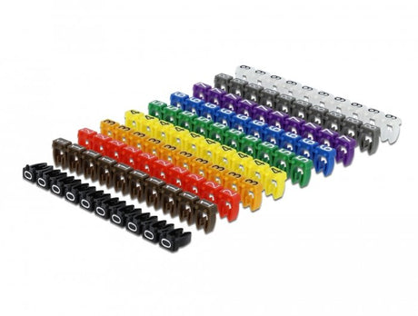 EAN 4043619183043 - DeLOCK 18304 abrazadera para cable Colores surtidos 100 pieza(s) imagen 1
