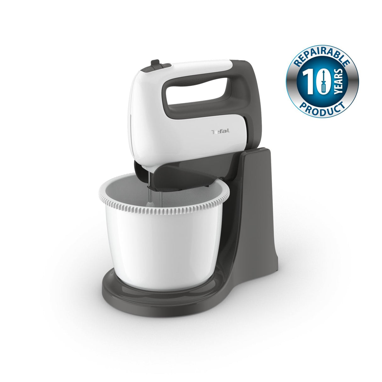 Tefal Prep'Mix+ Ht4641 Batidora De Varillas 500 W Gris, Blanco