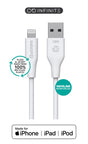 EAN 5715063032220 - eSTUFF ES601170 cable de conector Lightning 1 m Blanco imagen 1