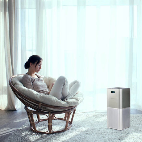 EAN 4023012283106 - Genius A28310 purificador de aire 100 m² Plata imagen 5