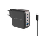Conceptronic Cargador 4port 100w,3xusb-C,1xusb-A 1.5m Sw