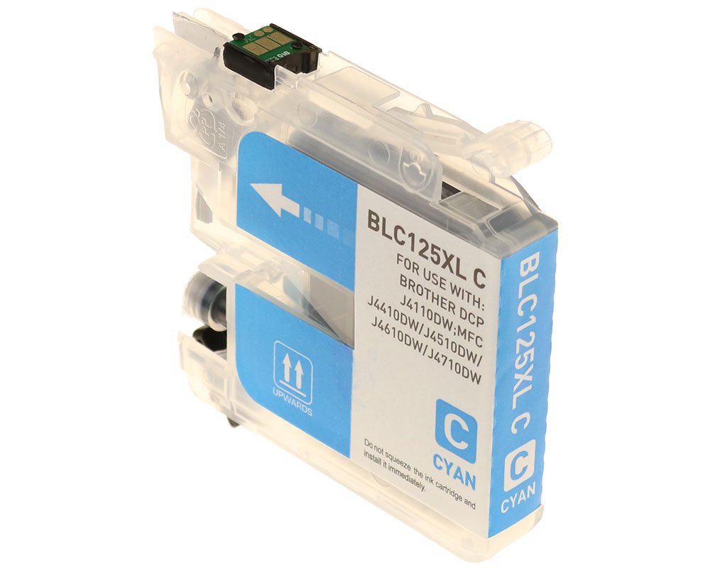 G&G Tintencartucho Compatible Con Brother Lc-125xlc Cyan
