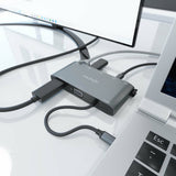 EAN 8436574709407 - AISENS ASUC-8P010-GR base para portátil y replicador de puertos Alámbrico USB 3.2 Gen 1 (3.1 Gen 1) Type- imagen 6