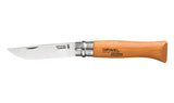 Opinel Pocket Knife No. 09 Carbon Blade With Wood Handle