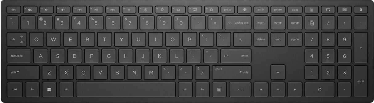 Teclado Bluetooth Multidispositivo Hp 460, Teclado Negro, Diseño De, Émbolo 7n7b8aa#Abd