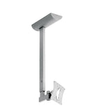 Soporte Techo Omb Hisolution Orientable Vert. +-20º Giro 190º Vesa 50/ 75/ 100/ 200  Max 20kg Color Plata