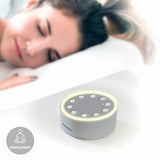 Innovagoods Slewel Maquina De Ruido Blanco - Autonomia 60min - Relajacion Con Luz Y Sonido - Bateria 400mah -
