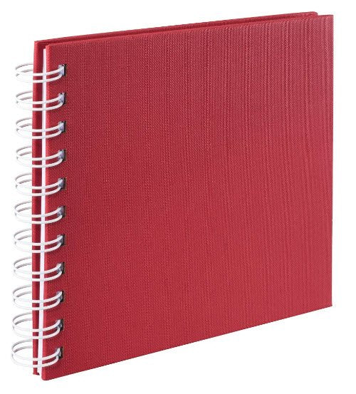 Hama  Fine Art  Spiral Bordeaux 18,5x15 30 Weisse Seiten     7154