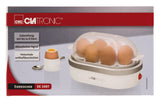 Cuecehuevos Clatronic Ek 3497 - Para 6 Huevos Cocidos, 400 W, Color Blanco