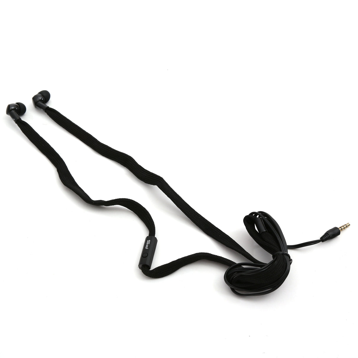 Omega Freestyle Auriculares Cordones  Negro