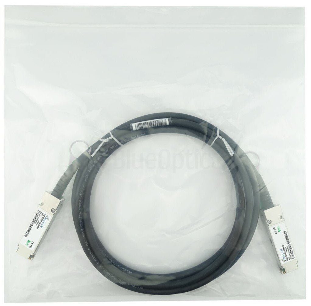 Blueoptics Bluelan Cable 40gbase-Cr4- Pqsfpxa3mbu Qsfp Auf Qsfp Sc252501k3m30 Awg 300cm