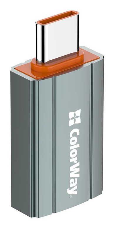 EAN 4823108616401 - Colorway CW-AD-AC cable USB USB 2.0 0 m USB A USB C 0,48 Gbit/s Gris imagen 6