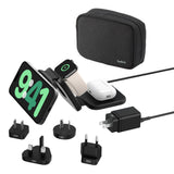 Belkin Boost Charge Pro Qi2 3in1 Magn.Reiselade.+Tipps Wiz024hqbk