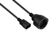 EAN 4066857003218 - Kabelmeister SK1402-S005 cable de transmisión Negro 0,5 m IEC C14 Enchufe tipo F imagen 1