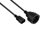 EAN 4066857003218 - Kabelmeister SK1402-S005 cable de transmisión Negro 0,5 m IEC C14 Enchufe tipo F imagen 1