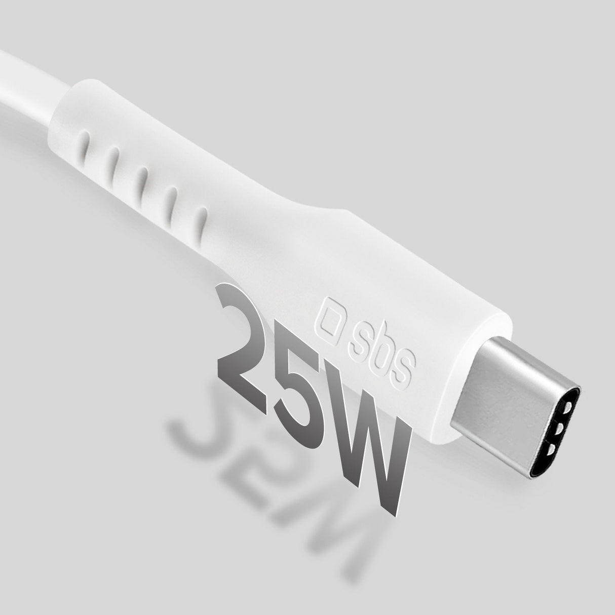Sbs Usb-C Zu Usb-C Kabel 1m Weiá