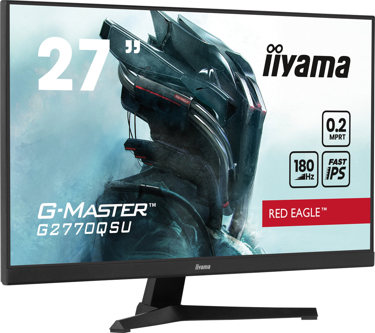 Monitor Iiyama  27" G2770qsu-B6 16:9 Hdmi+Dp+Usb Ips Bl.