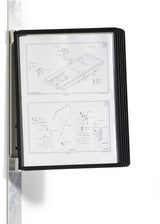 Soporte De Pared Durable Para Panel Visiblevariomagnetwall 5 Visible. Negro