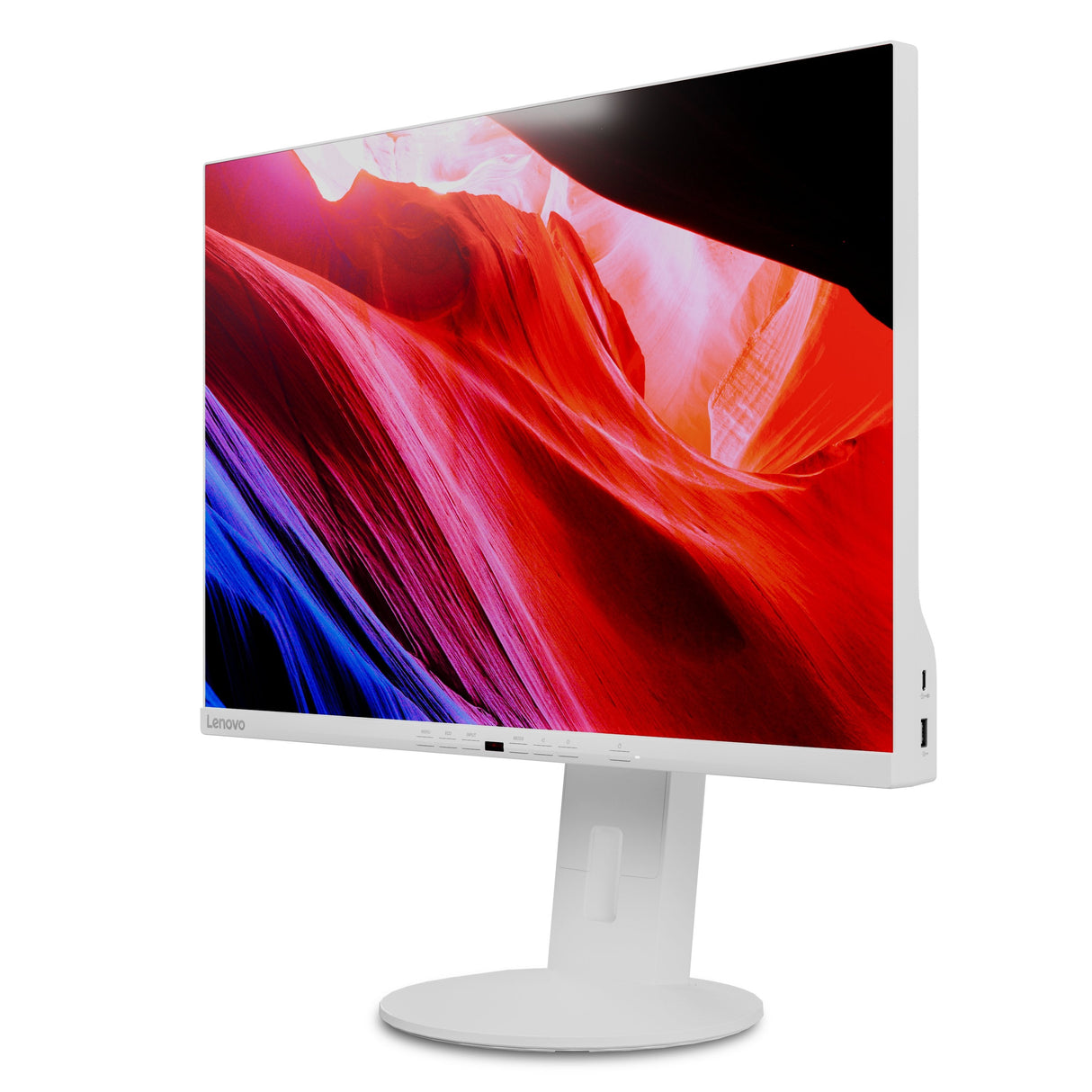 Monitor Lenovo C24d-20 White 24" Wuxga Hdmi Dp Vga Hub