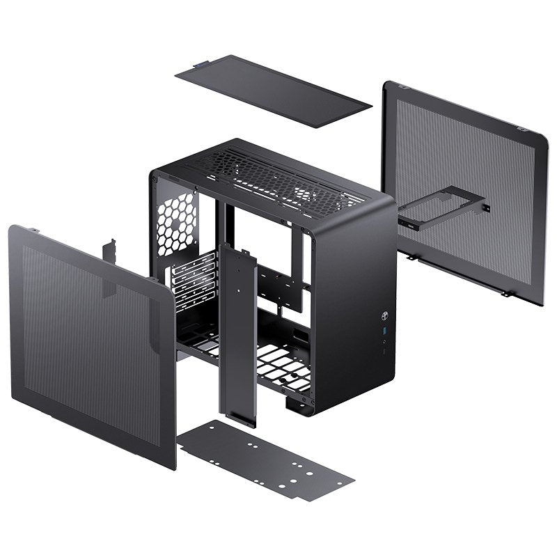 Jonsbo U4 Mini Mesh Micro-Atx-Carcasa - Negro