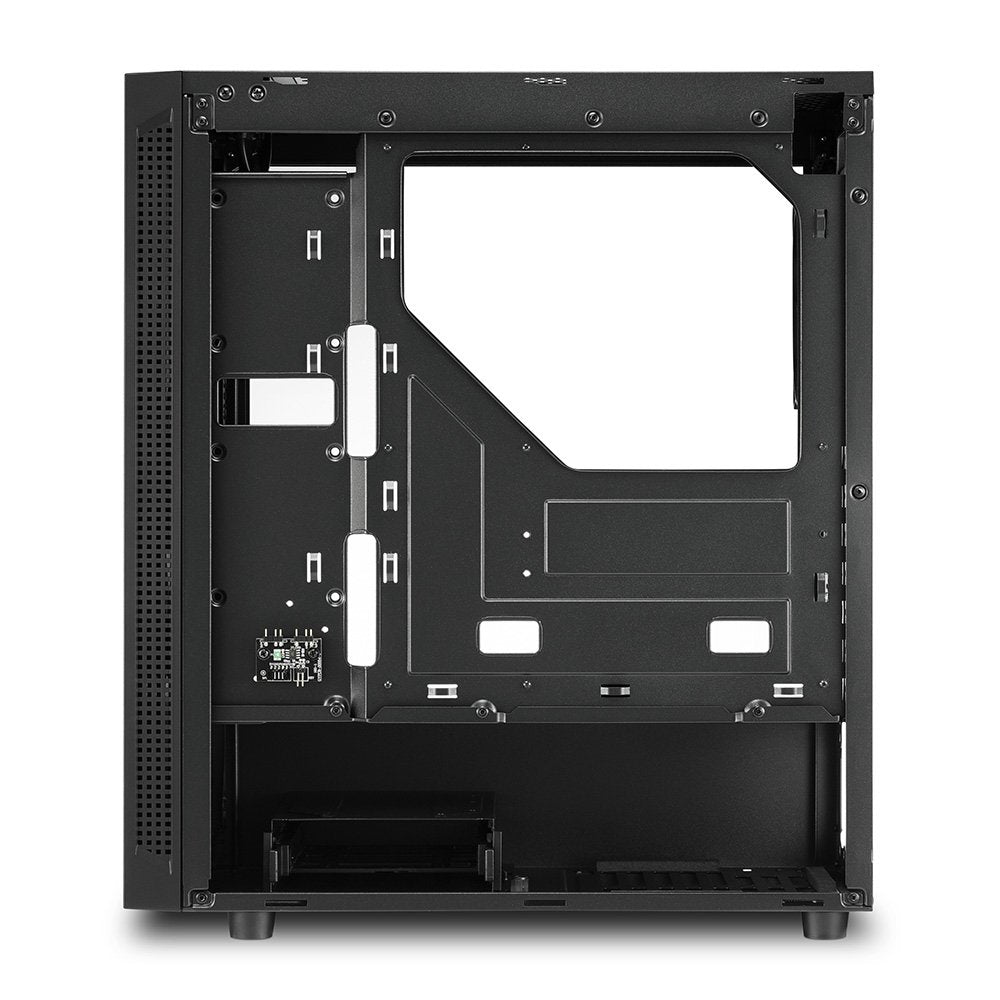 Caja Pc Sharkoon Rbg Atx Midi Tower Negra  40,0x19,0x45,6cm
