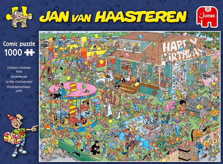 Jumbo Jan Van Haasteren Kindergeburtstags-Party Kindergeburtstagsparty 1000 Teile Puzzle (20035)