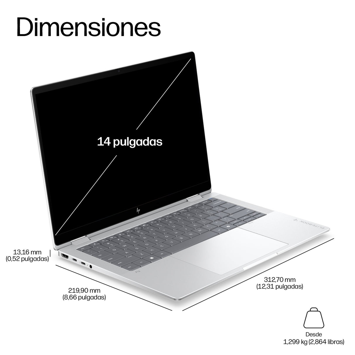 EAN 0821844994320 - HP EliteBook X Flip G2i 14 inch Notebook Next Gen AI PC Wolf Pro Security Edition Copilot+ PC Intel Core  imagen 5